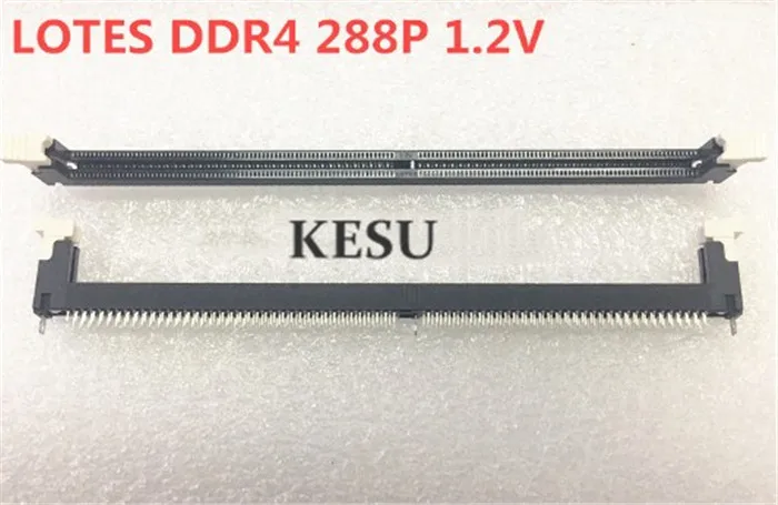 Разъемы DDR4 288P 288Pin 288 Pin 1 2 в для настольного компьютера|Компьютерные кабели и