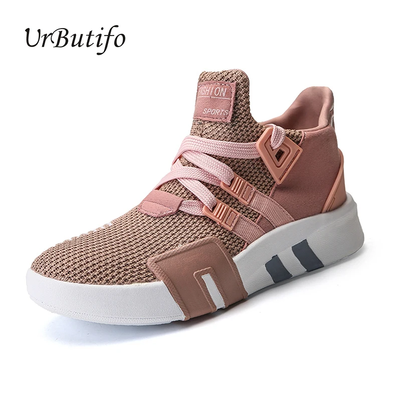 

UrButifo 2019 Women Shoes Ladies Casual Shoes Breathable Platform Sneakers Women Fashion Comfortable Footwear Tenis Feminino