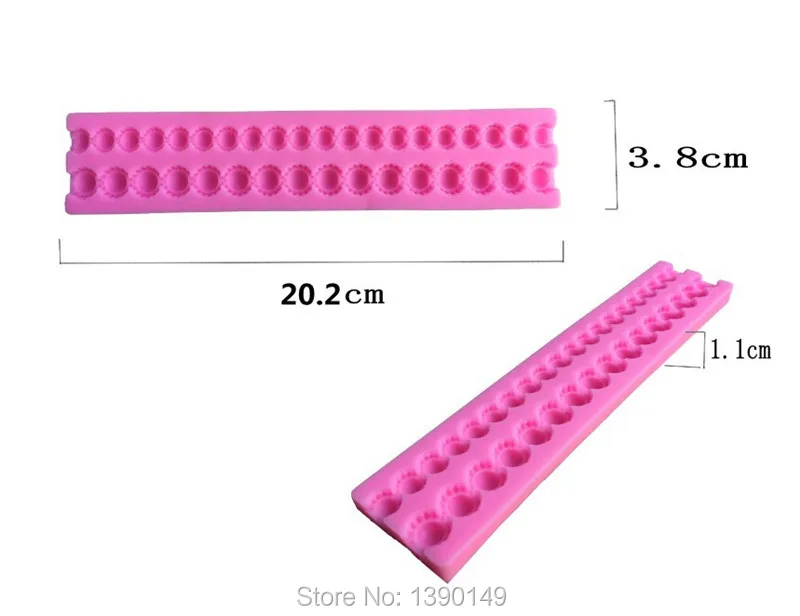 Тиффани жемчужные бусины силиконовая форма для тортов форма для фонданта декорирования инструменты Вилтон поп.