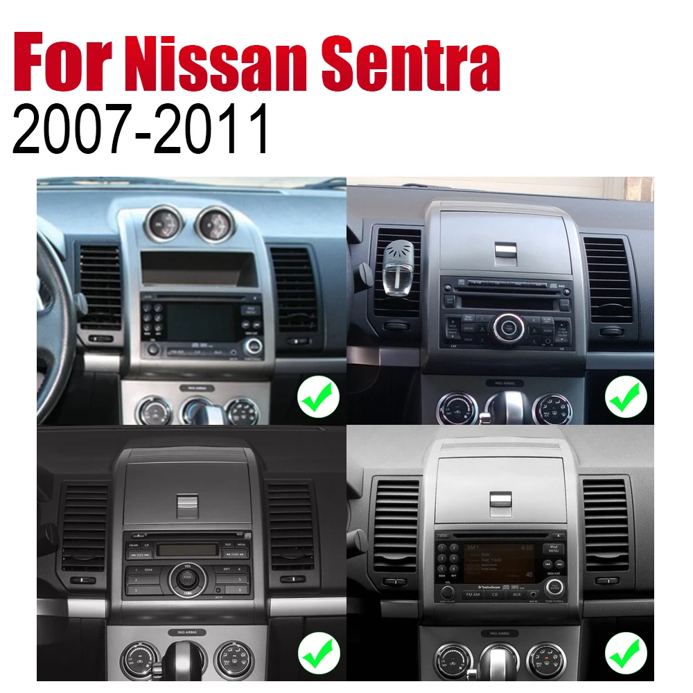Автомобильный мультимедийный DVD-плеер на Android для Nissan Sentra 2007 ~ 2011 GPS-навигационная