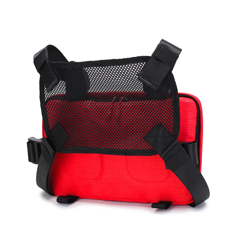 Ins Style Fashion Pouch Chest Bag Recon Kit Tool Combat Tactical Vest EDC Rig Black | Багаж и сумки