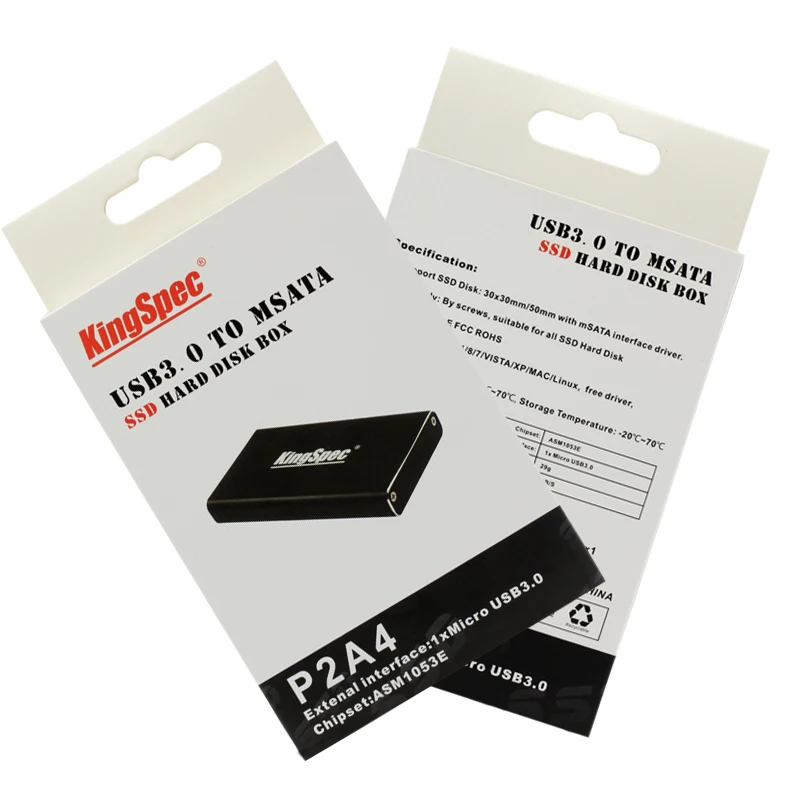 Мини PCI E mSATA SSD адаптер Caddy SuperSpeed USB 3 0 Портативный внешний твердотельный
