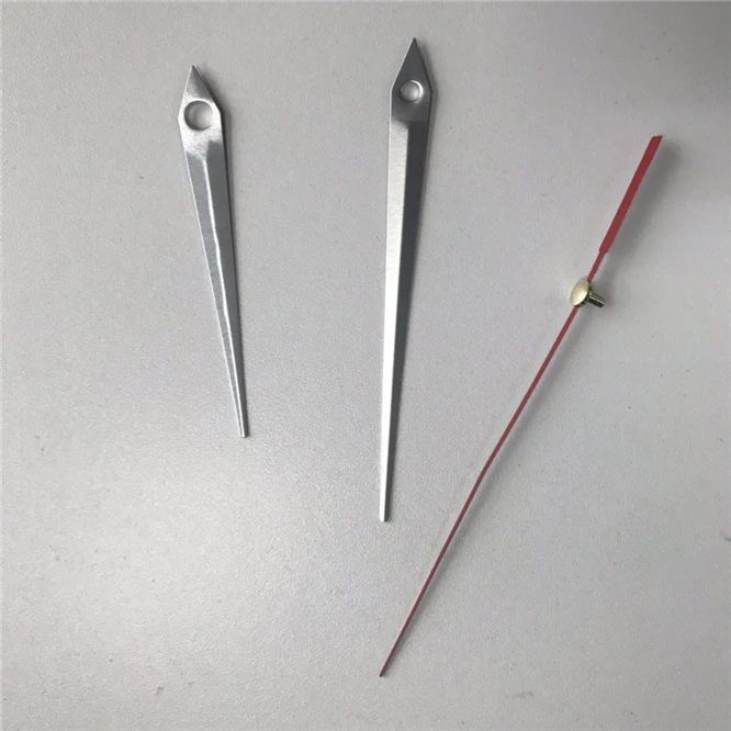 

100sets Wall clock Hands DIY Quartz watch Clock pointers Repair Replacement parts gold silver black metal clock needles