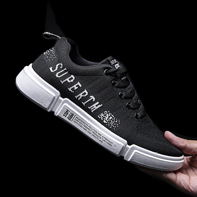 Hot sale 2019 New Trend Runshoes Men Sneakers Breathable Mesh Shoes Eva Women Sports Cool Boy plus large size 39-44 | Обувь