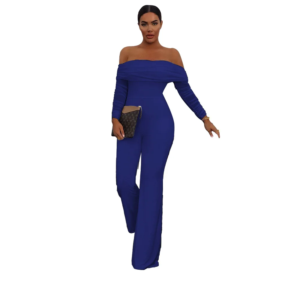 Элегантный сетчатый плиссированный женский комбинезон сексуальный с открытыми