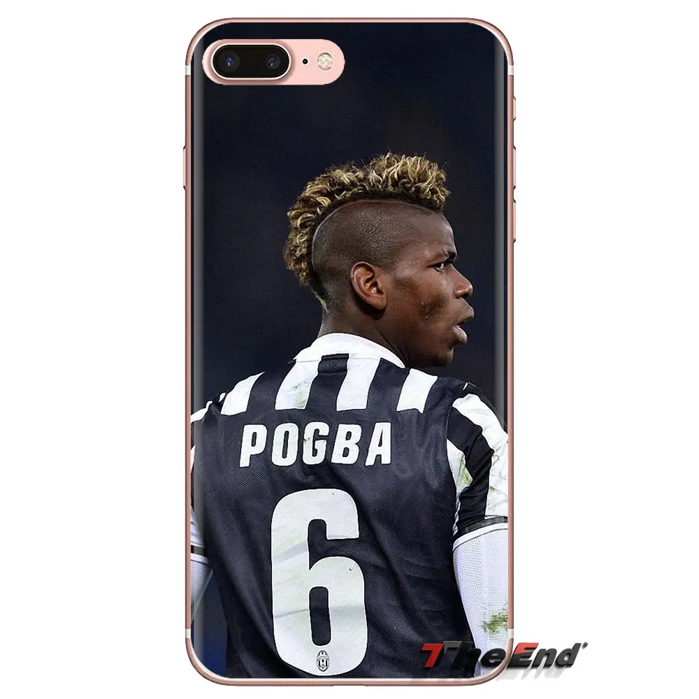 Soft Transparent Shell Covers For Xiaomi Redmi 4A S2 Note 3 3S 4 4X 5 Plus 6 7 6A Pro Pocophone F1 Paul Pogba |