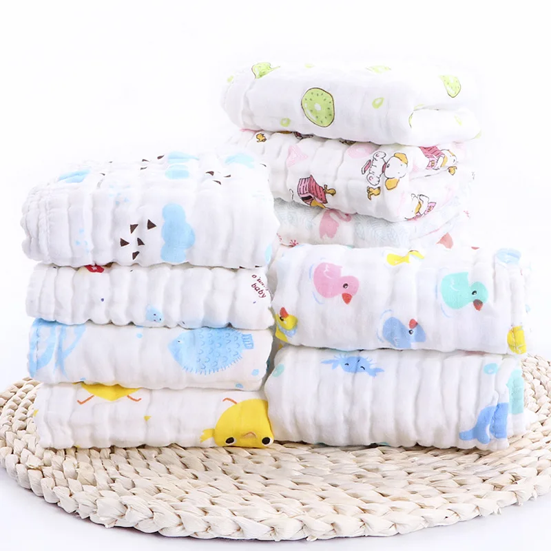 Фото 3 шт./лот детское полотенце из 100% хлопка полотенца для новорожденных квадратные