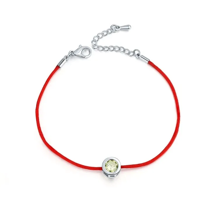 Wholesale 10 Color red rope zircon bracelets bangles lovers wild jewelry Crystals From Austrian bracelets-for-women gift | Украшения и