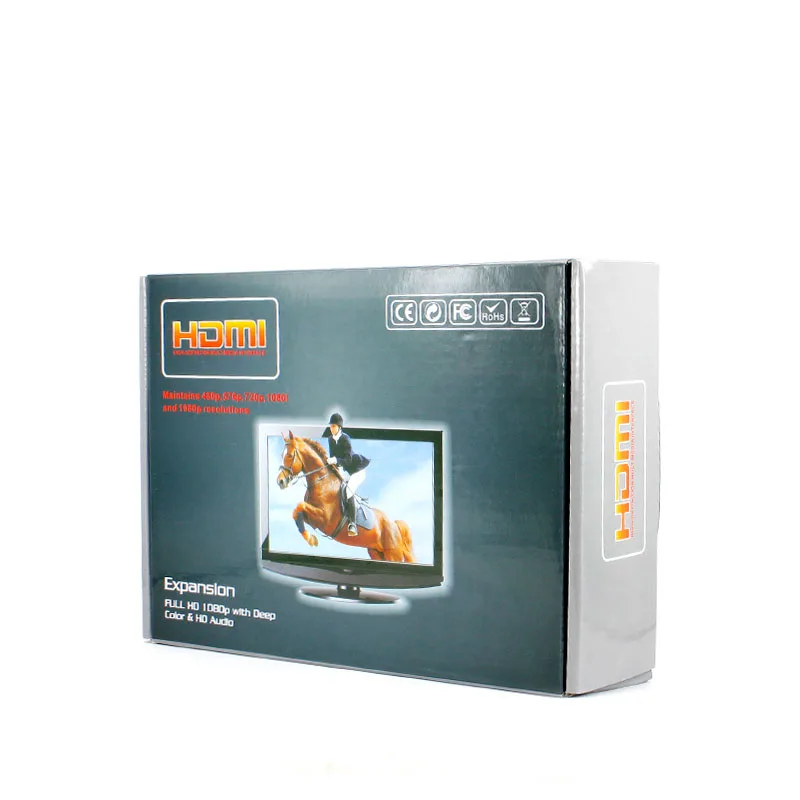 

HDMI converter 4 into 1 out, distributor, HD remote amplifier, converter, support picture in picture 4K * 2K