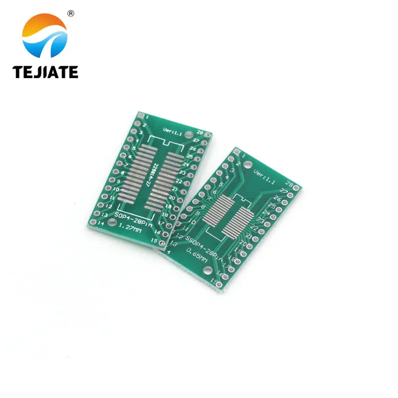 10 шт. набором плат PCB SMD обратиться к DIP адаптер конвертер пластина СОП MSOP SSOP TSSOP SOT23 8 10 14 16 20 28 SMT для DIP
