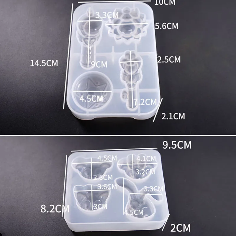 

Fairy Bat Bear Bunny Shape Silicone Mould DIY Epoxy Mould Jewelry Mould
