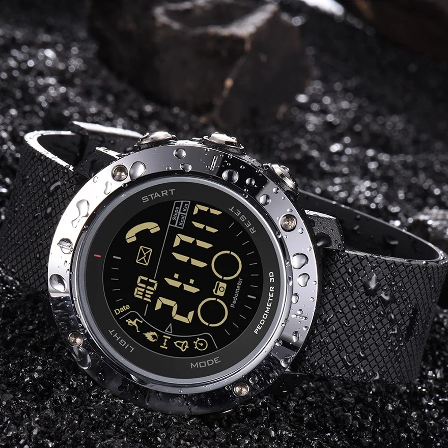 SYNOKE Smart Watch Men Pedometer Sport Mens Digital Watches Clock SMS Call Reminder SmartWatch Waterproof Android IOS | Наручные часы