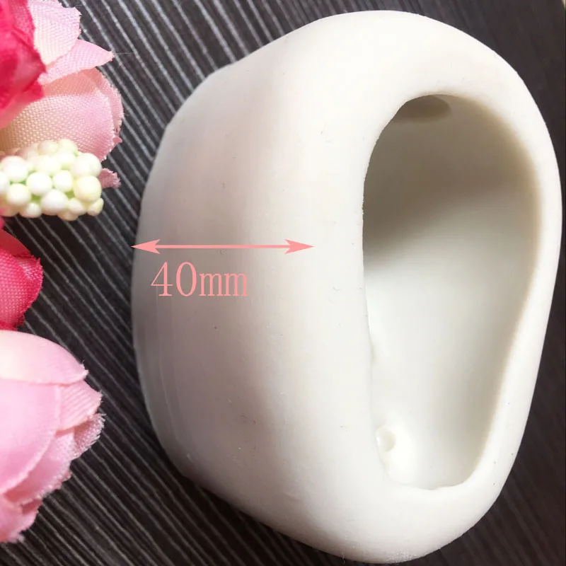 New 3D Cartoon Easter Bunny Soap Silicone Mould Rabbit Mousse Ice Cream Chocolate Candy Fondant Cake Decorating Tools | Дом и сад