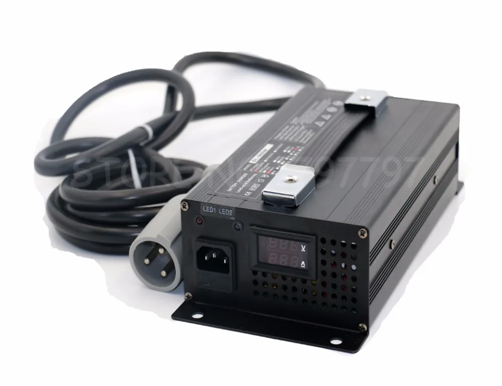 Гольф батарея для тележки зарядное устройство 48В/15А RPC connrtor и 3м провода