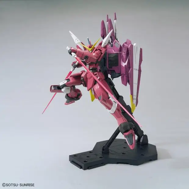 Japaness BANDAI Гандам MG 1/100 модель Гандам семя Дестини JUSTICE мобильный костюм детские игрушки с держателем