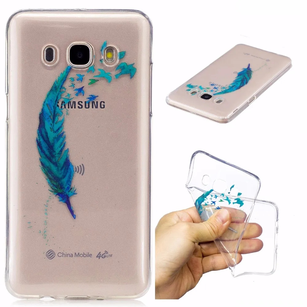 Coque для Samsung J5 2016 чехол ультра тонкий Защита мягкий TPU окрашенные телефона Galaxy j510