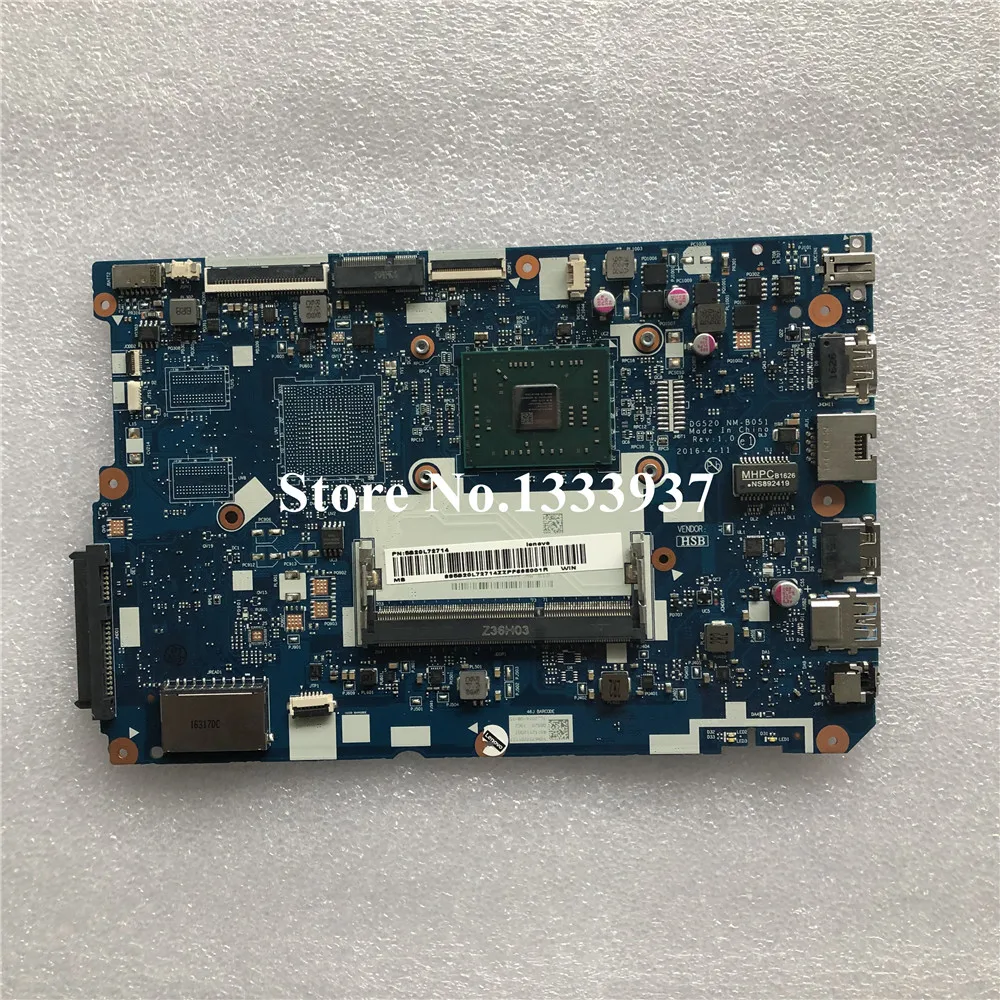 Материнская плата для Lenovo IP 110 Touch-15ACL 110-15ACL системная ноутбука G520 A8-7410M DDR3L 5B20L72714 |