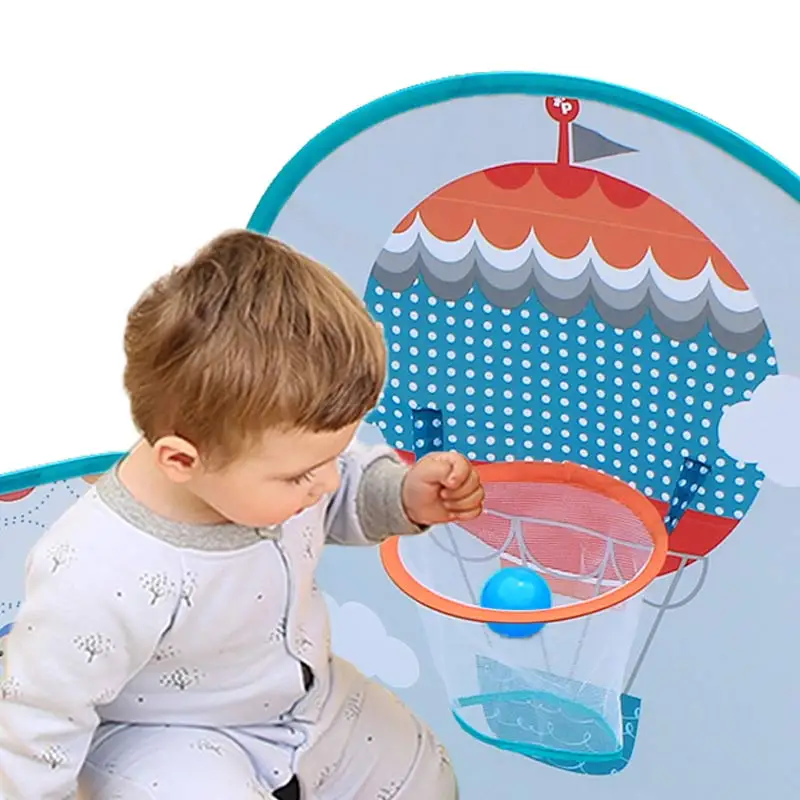 Детский манеж поп шестигранный пластиковый детский легко носить с собой 6