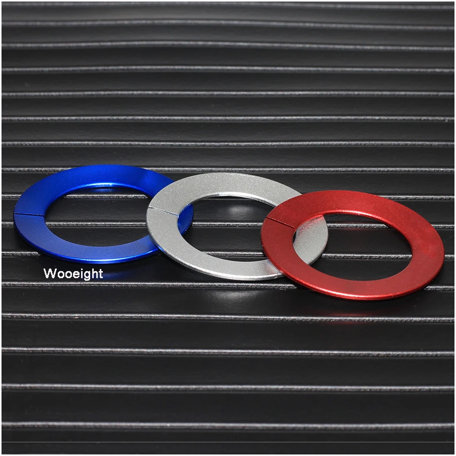 Автомобильный Двигатель зажигания Wooeight старт стоп фотокольцо декоративная