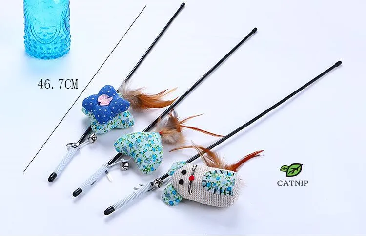 1 шт. игрушка-прорезыватель для кошек с пером кошачья мята плюшевые мыши котенок