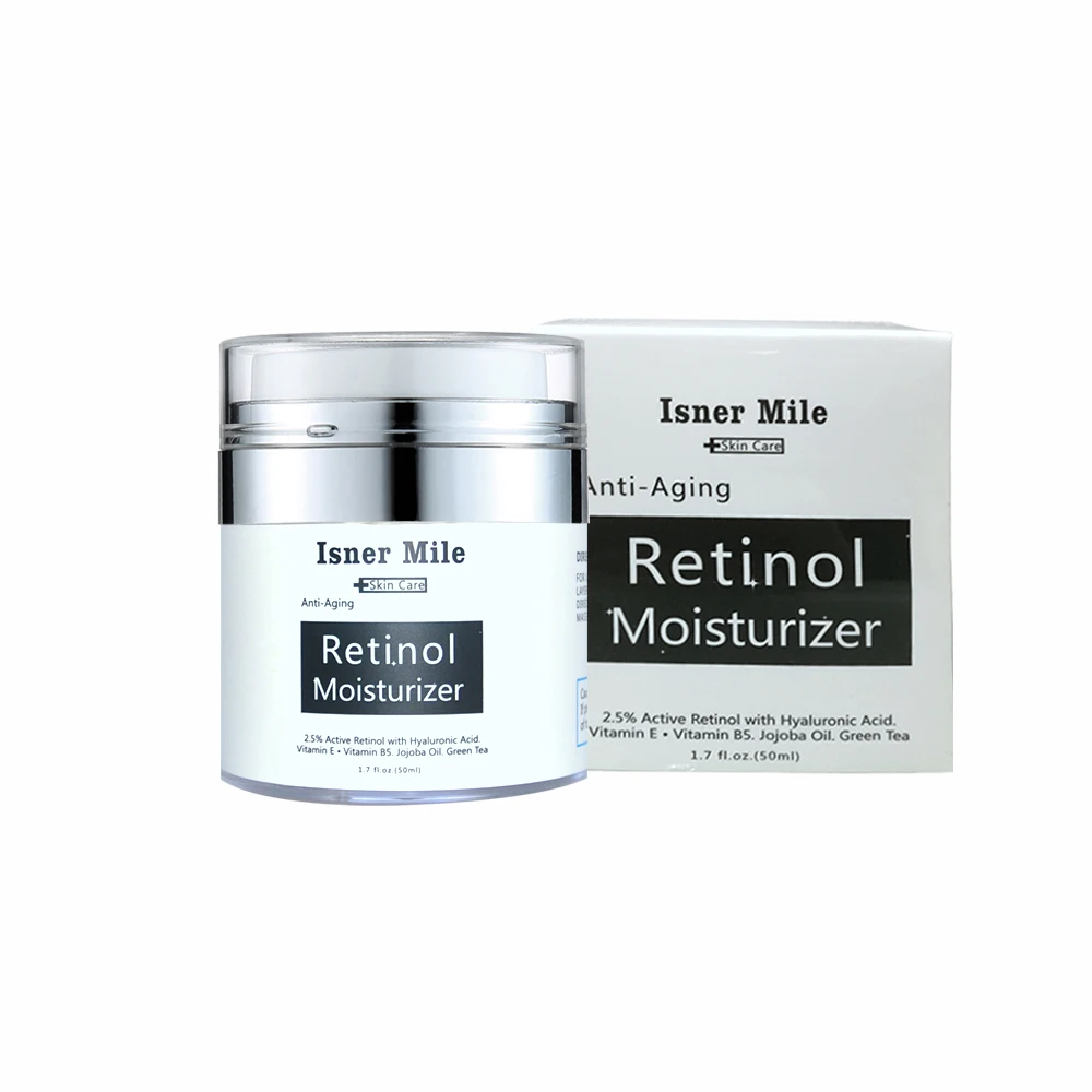 ISNER MILE Retinol Moisturizing Cream Vitamin C Whitening Anti-Aging Anti-Wrinkle Hyaluronic Acid 2.5% Retinol Moisturizer 50ml
ISNER MILE Retinol Moisturizing Cream Vitamin C Whitening Anti-Aging Anti-Wrinkle Hyaluronic Acid 2.5% Retinol Moisturizer 50ml
