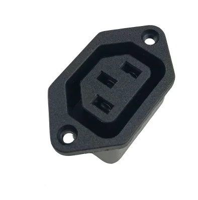 Шасси женский 3PIN AC IEC320 C13 C14 Встроенный адаптер для розетки Промышленный разъем