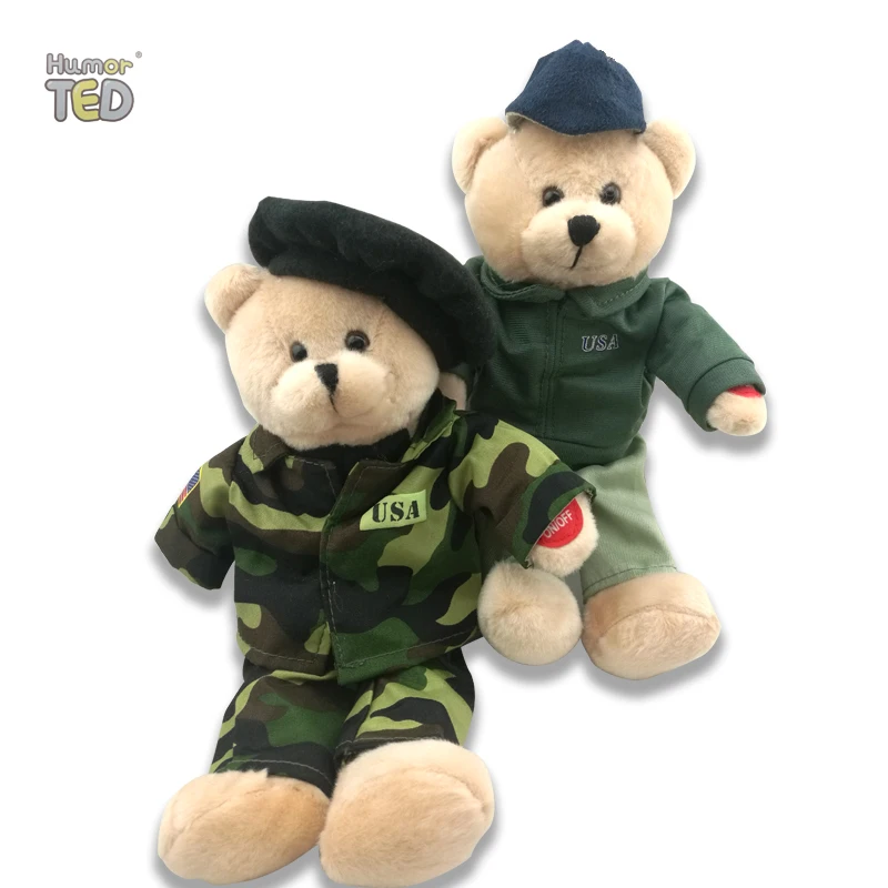 Юмористические военные мишки игрушки и подарки для детей электронные