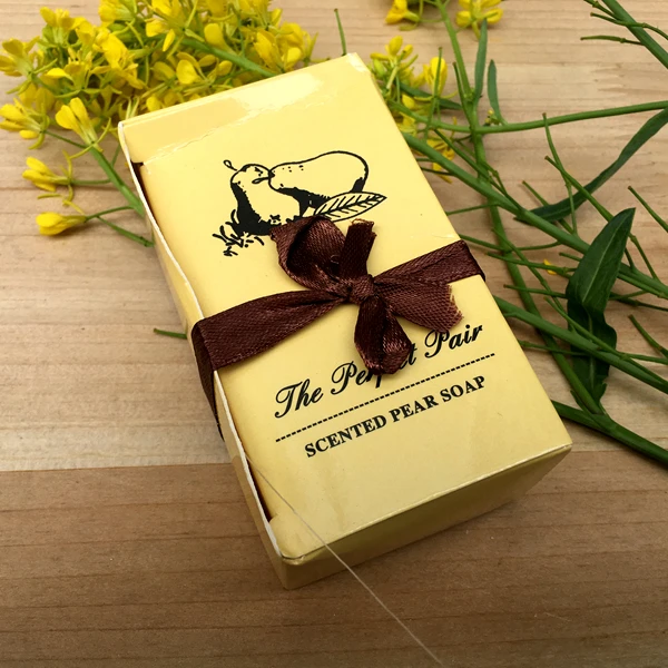 Factory Fast Delivery Wedding Favor The "Perfect Pair" Pear Scented Soap Favors Party Decoration And Baby Show Wholesale | Дом и сад