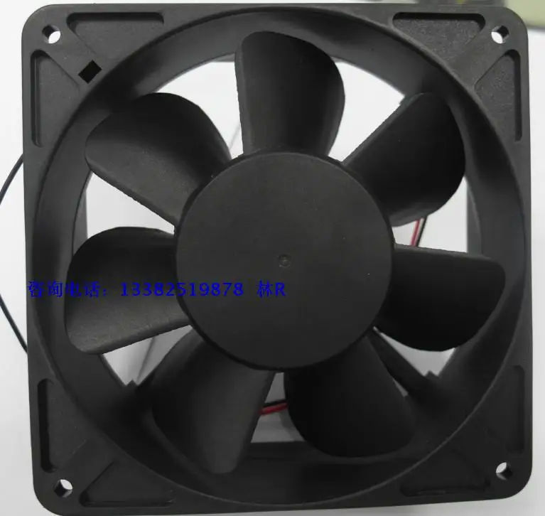 Новый двойной шарикоподшипник осевой охлаждающий вентилятор KAKU SJ1238HD4 DC48V 12038 |