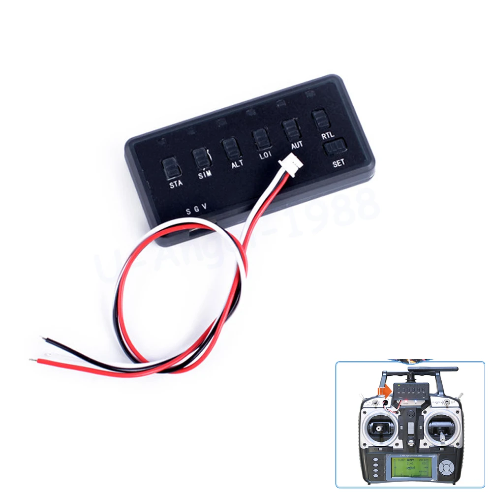 Новый потенциометр 6CH переключатель режима полета для APM Pix Pixhawk Pixhack Поддержка Futaba