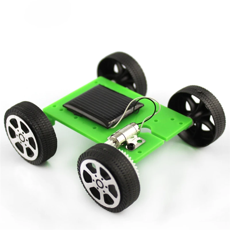 1 Набор мини игрушка на солнечных батареях DIY автомобильный набор Детский