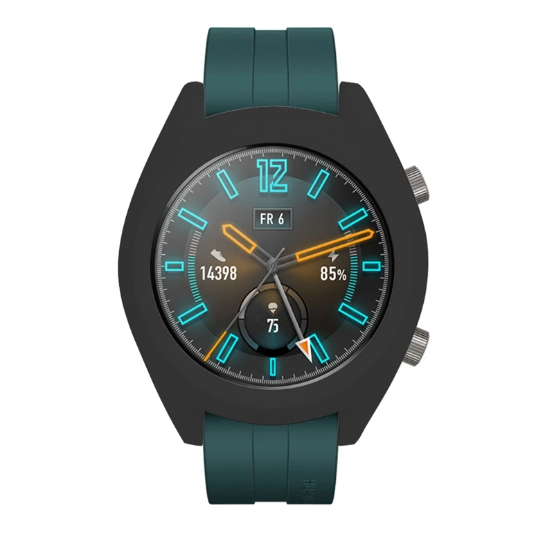 Защитный чехол мягкий силиконовая рамка для HUAWEI WATCH GT/ GT Active Smart Watch Сменные