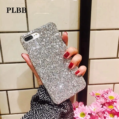 Брендовый роскошный блестящий чехол PLBB для iPhone 8 Plus 7 | Мобильные телефоны и