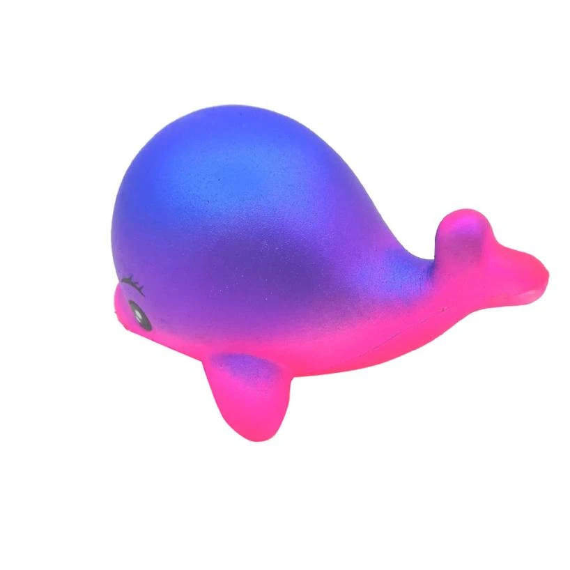 Exquisite Fun Big Whale Squishy Charm Slow Rising 14cm Simulation Kid Toy Squeeze Toys 2018MAR29 | Игрушки и хобби