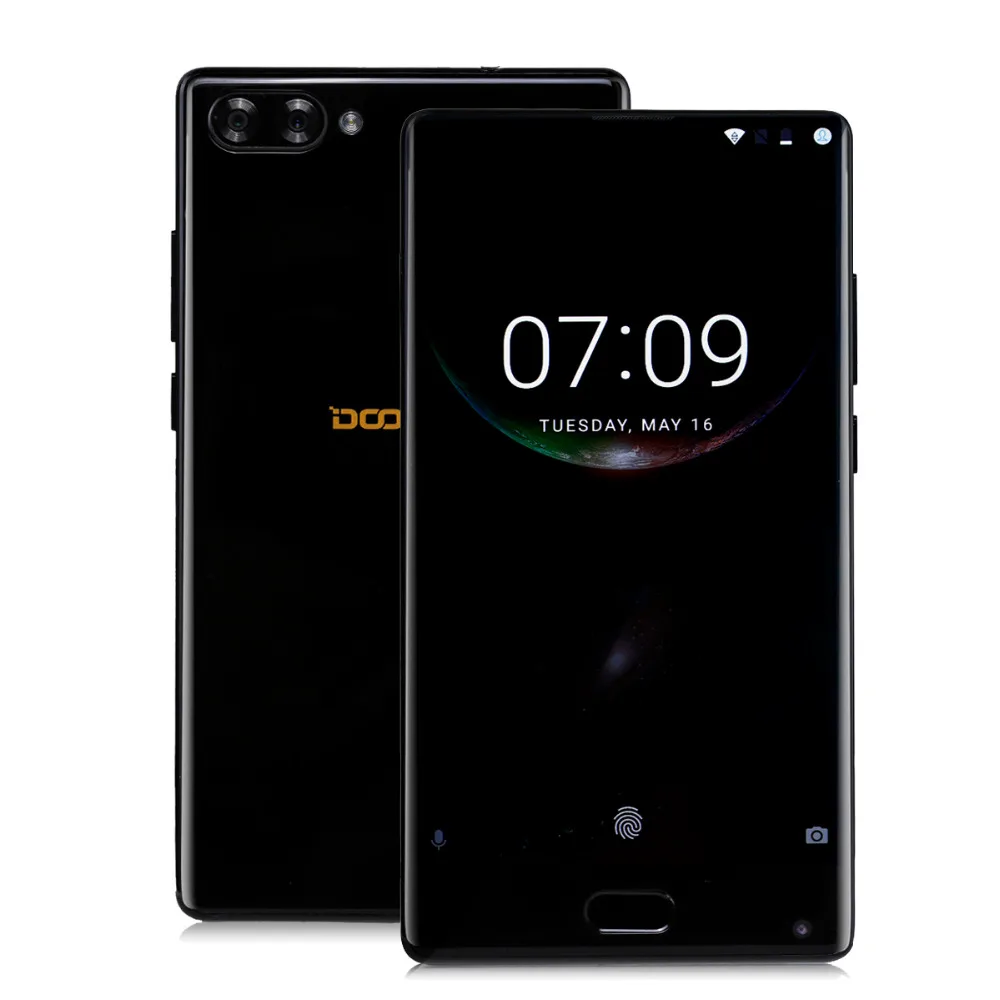 Оригинальный DOOGEE MIX 4G LTE Безель Безумный 5 ''Android 7 0 6 ГБ 64 Гб Восьмиядерный 16MP + 8MP