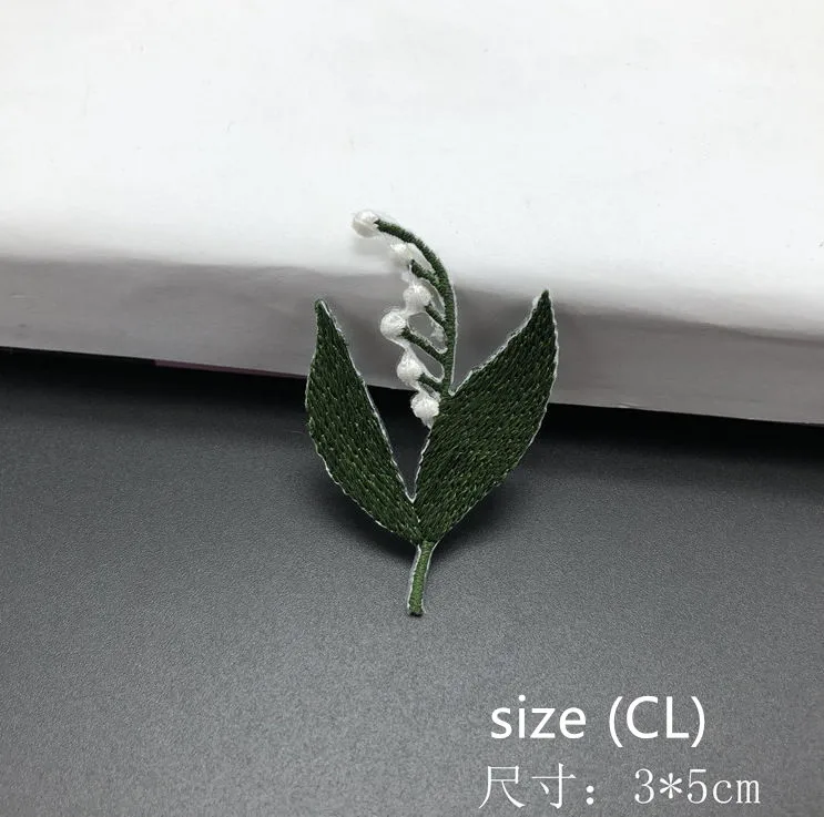 New arrival 20 pcs popular plant Embroidered patches iron on Jeans coat tshirt bag dress decor repair Motif accessory diy | Дом и сад