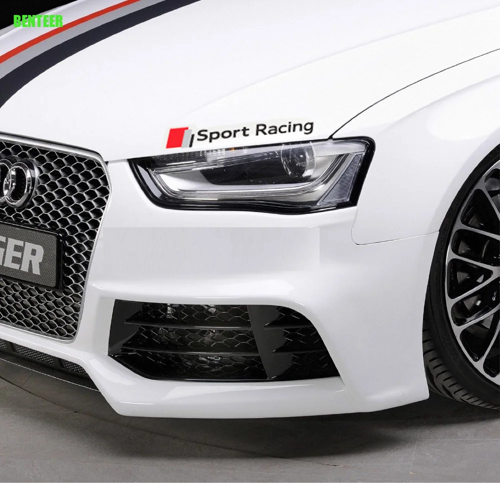 Наклейки для кузова автомобиля наклейки Audi sline A1 A3 A4 A5 A6 A6L A7 A8 Q3 Q5 Q7 TT S RS 2