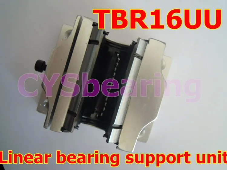 16mm shaft TBR16UU CNC Linear Ball Bearing Support Unit motion ( support ) unit linear ball slide | Обустройство дома