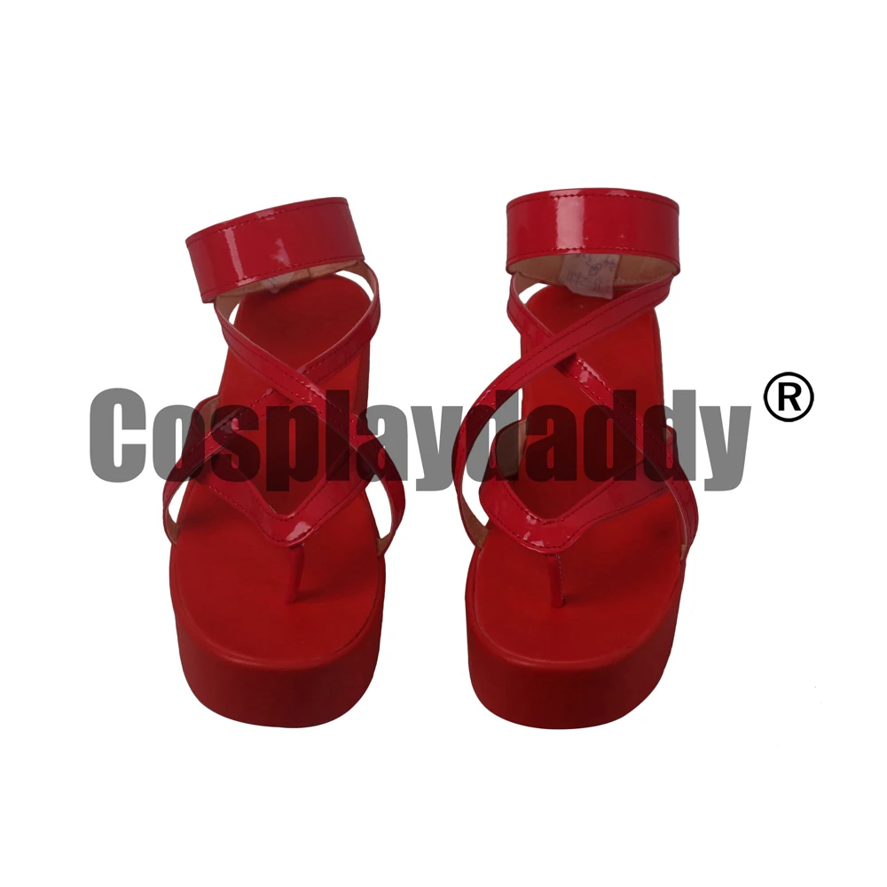 

Touhou Project Summer Natsu Hakurei Shrine Maiden Reimu Hakurei Fanart Ver. Cosplay Shoes S008