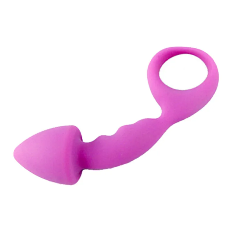 Анальные игрушки для взрослых эротические игры розовые силиконовые бусины