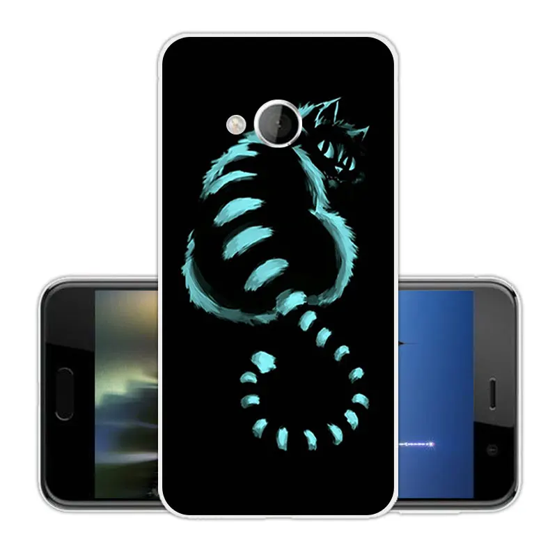 Для HTC U Play Alpine чехол мягкий силиконовый прозрачный ТПУ задняя крышка ультра