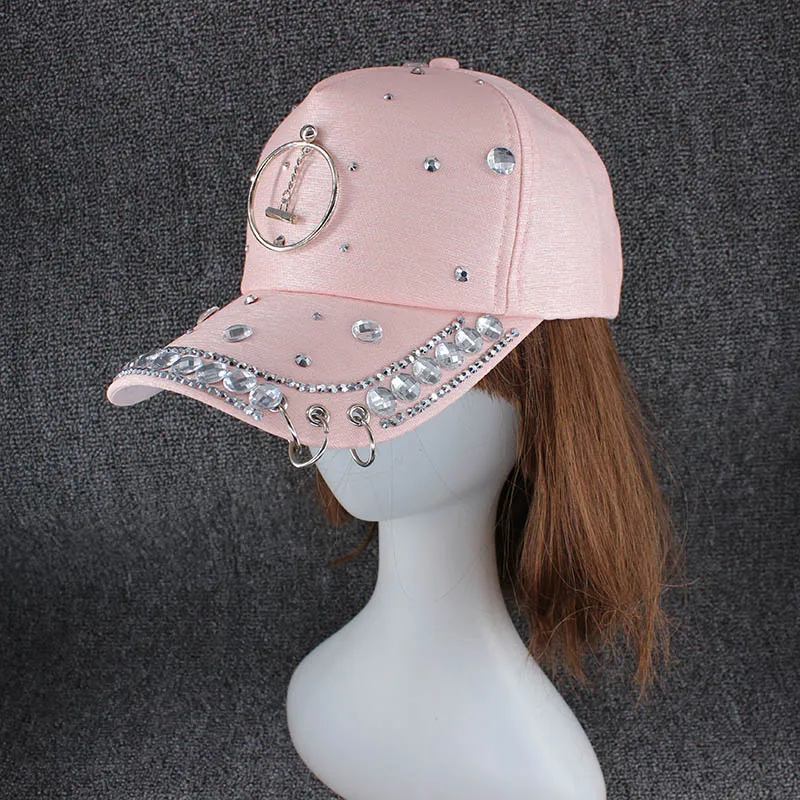 HLEISXI New High Quality Fashion Women Caps Snapback Adjustable Adult Girl's Baseball Cap Lady Casual Hat Brand Gorras
