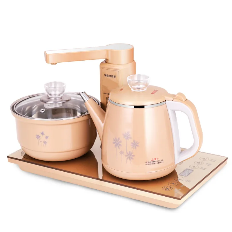 

Electric kettle Fully automatic upper water bottle The electric is boiling to make tea with teapot