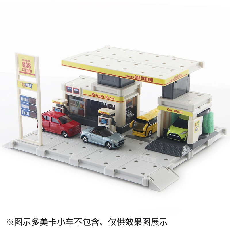 Автозаправочная Станция Takara Tomica Town аксессуары для сцен автозаправочная станция
