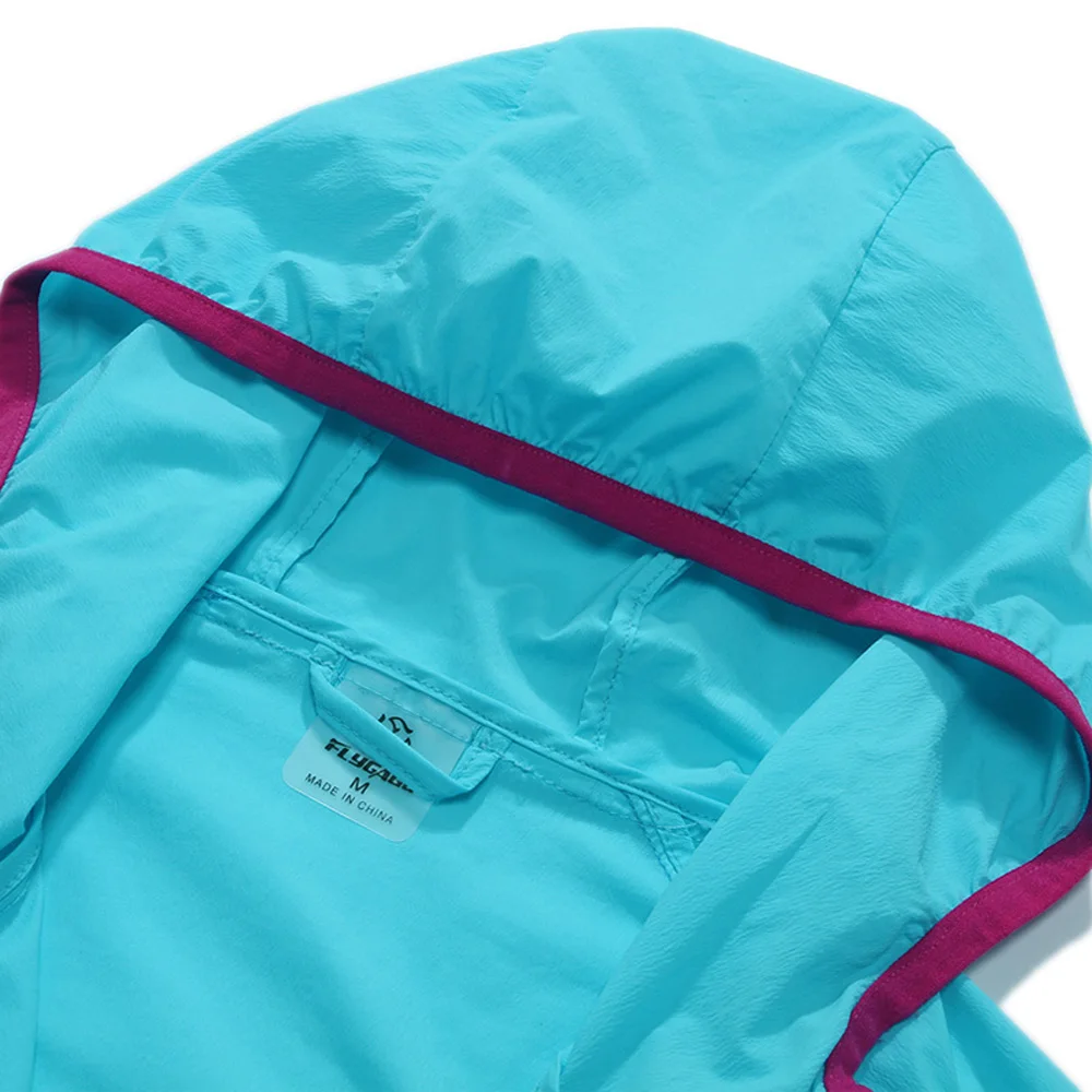 Женские Открытый быстрое высыхание тройной супер стрейч дышащий солнце защитная