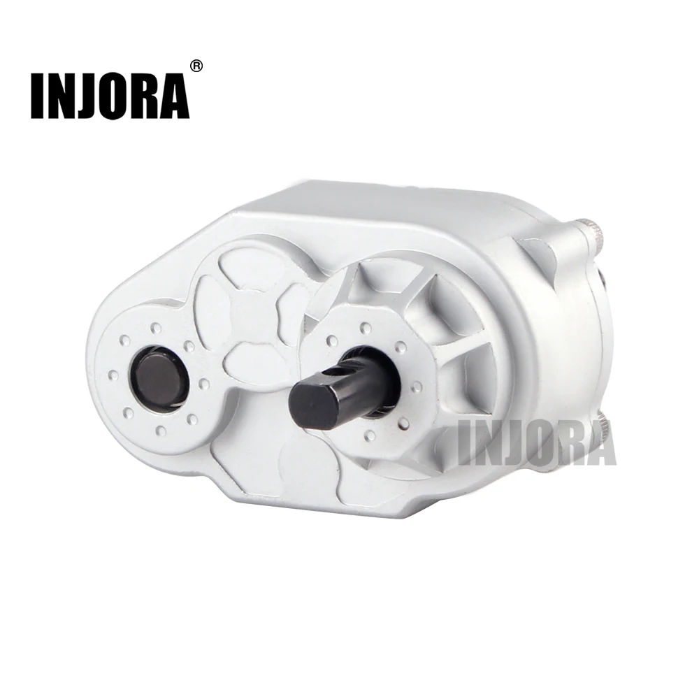 Металлический чехол для коробки передач INJORA D90 с креплением 72 мм 1/10 RC Crawler Axial SCX10