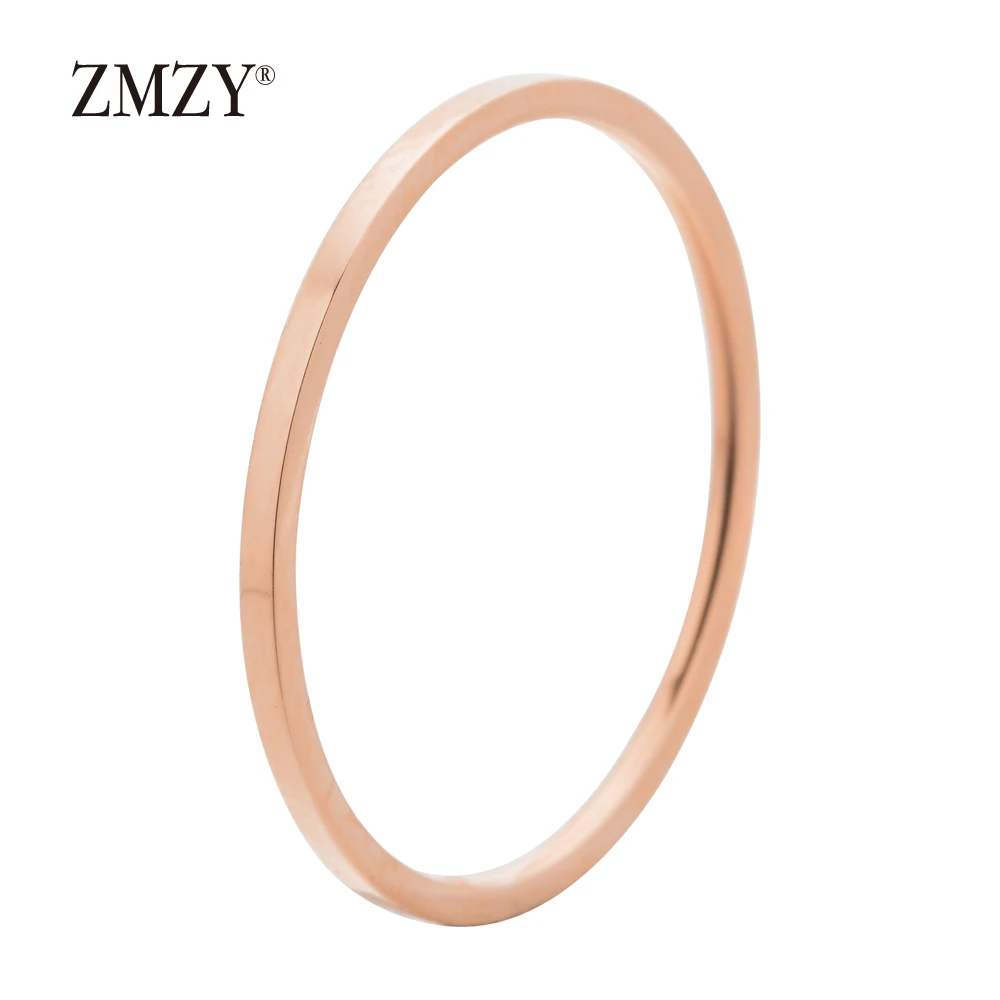 Кольцо женское из нержавеющей стали 1 мм