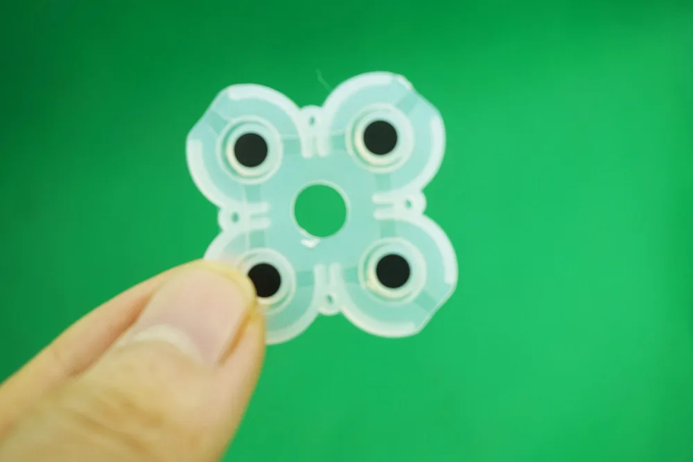 Резиновый проводящий кнопочный коврик для PS4 беспроводного контроллера|Детали