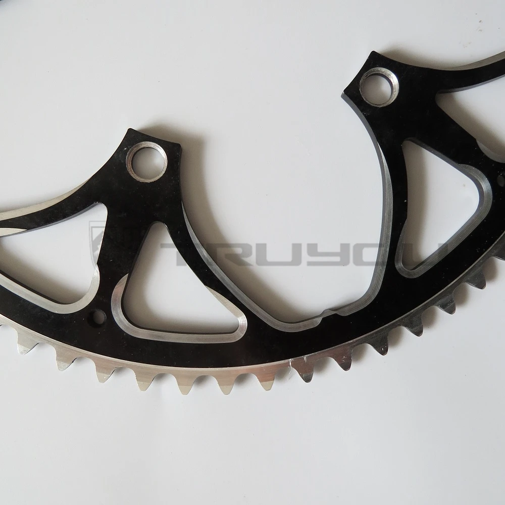 TRUYOU 130 BCD 68T 70T 75T 80T 85T 90T 120T Запчасти для велосипедов из алюминиевого сплава с ЧПУ, велосипедная звездочка, складная велосипедная цепь