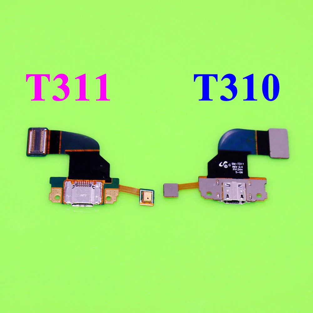 cltgxdd 1pc Original Dock Connector Charger USB Charging Port Flex Cable For Samsung Galaxy Tab 3 8.0 SM T310 T311